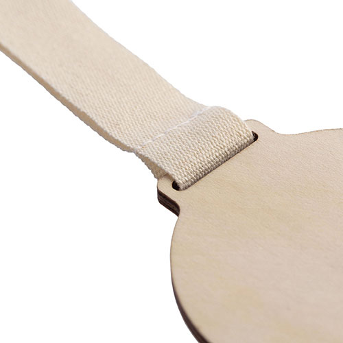Medaglia in legno KOA - dettaglio