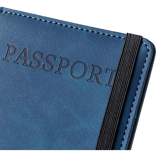 Porta passaporto ed etichetta bagagli ZANI - dettaglio