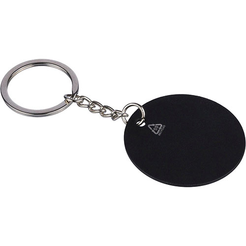 Portachiavi in acciaio inox riciclato RISA - dettaglio