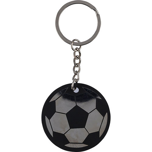 Portachiavi in metallo a forma pallone da calcio CIRO - dettaglio