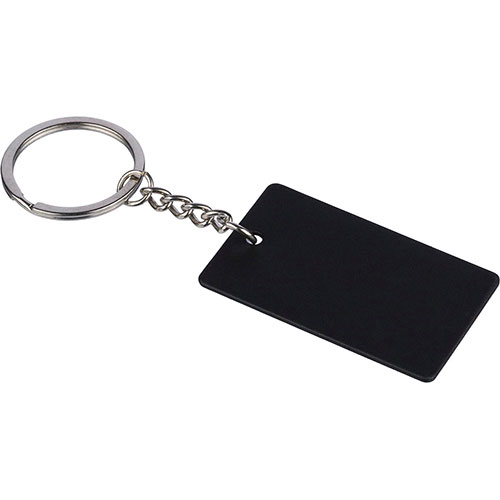 Portachiavi in acciaio inox riciclato JAX - dettaglio