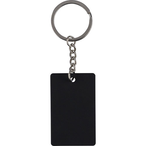 Portachiavi in acciaio inox riciclato JAX - dettaglio