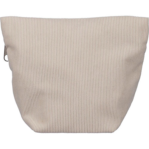 Pochette beauty in velluto a coste TIA - dettaglio