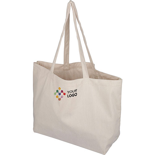 Borsa in velluto a coste TINO - dettaglio