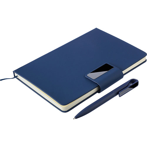 Set regalo con quaderno e penna ROAN - dettaglio