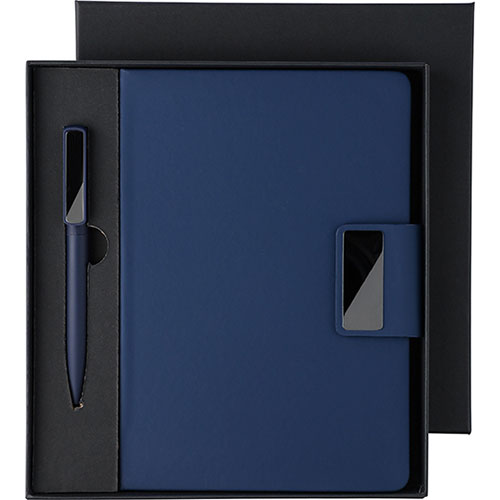 Set regalo con quaderno e penna ROAN - dettaglio