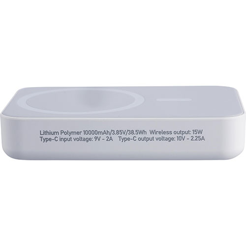 Caricabatterie powerbank wireless MENO - dettaglio