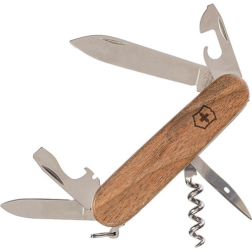 Coltellino svizzero SWISS ARMY SPARTAN WOOD - dettaglio