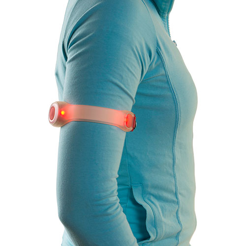 Bracciale luminoso di sicurezza JENNA - dettaglio