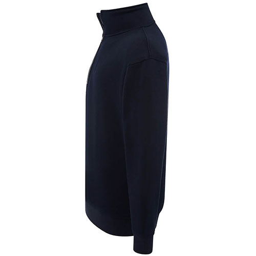 Felpa unisex con mezza zip PREMIUM JT - dettaglio