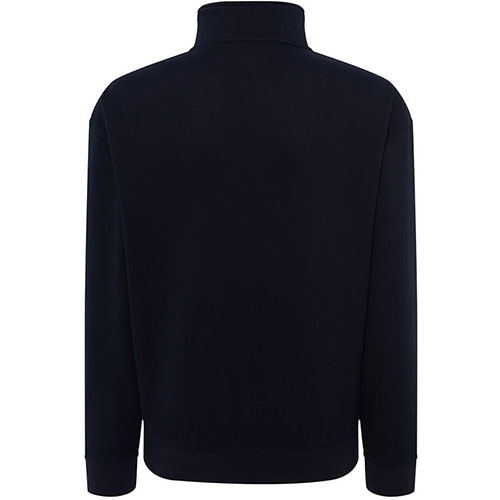 Felpa unisex con mezza zip PREMIUM JT - dettaglio
