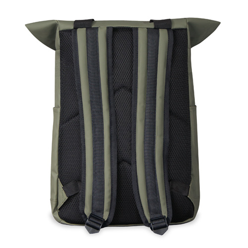 Zaino porta pc roll-top con manici QUADRON - dettaglio