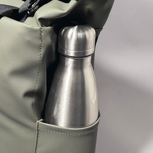 Zaino porta pc roll-top con manici QUADRON - dettaglio