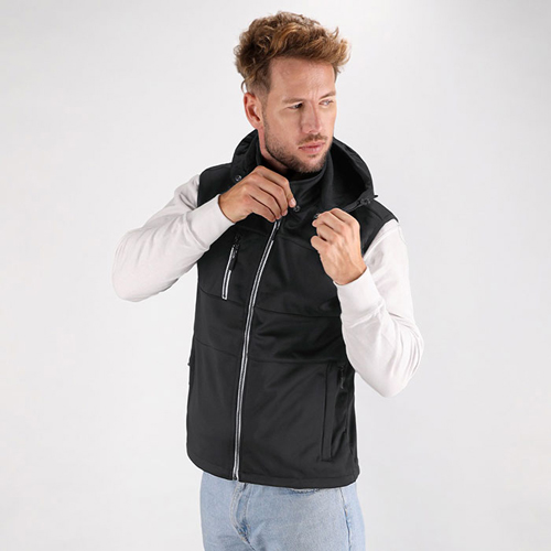 Gilet in softshell SELDON - dettaglio