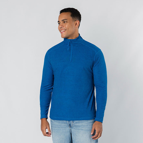 Maglia in pile melange ARSUK - dettaglio