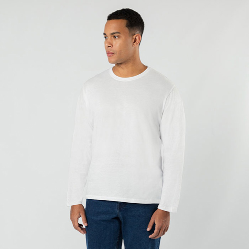 T-Shirt cotone maniche lunghe PLINT - dettaglio