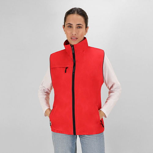 Gilet in tessuto leggero DERVIK - dettaglio