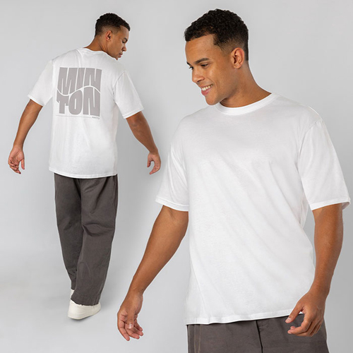 Maglietta uomo oversize MINTON - dettaglio