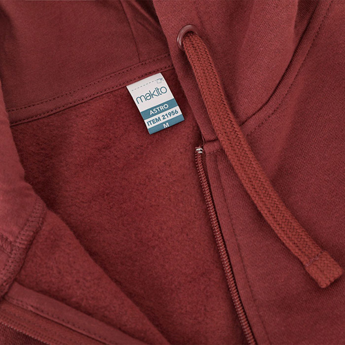Felpa con cappuccio e zip ASTRO - dettaglio