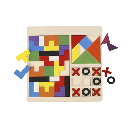 Set con 3 giochi di logica MELOXAR - dettaglio