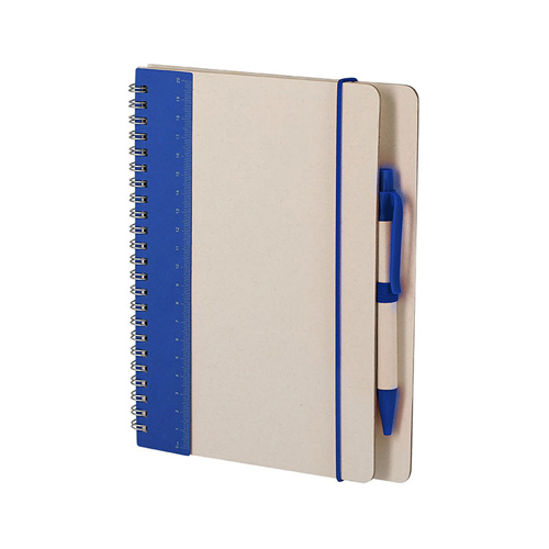 Quaderno ecologico con penna KIRAX - dettaglio