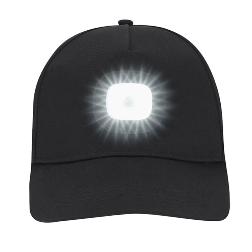 Cappellino con luce frontale XODAR - dettaglio