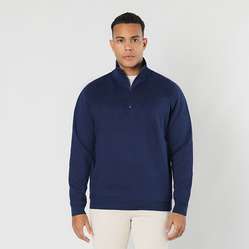 Felpa unisex con zip corta GALAXY - dettaglio
