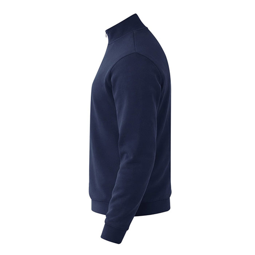 Felpa unisex con zip corta GALAXY - dettaglio
