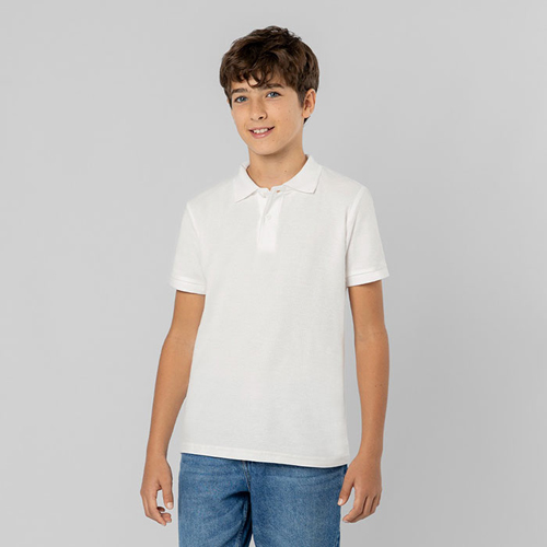 Polo da bambino in cotone CHARLES - dettaglio