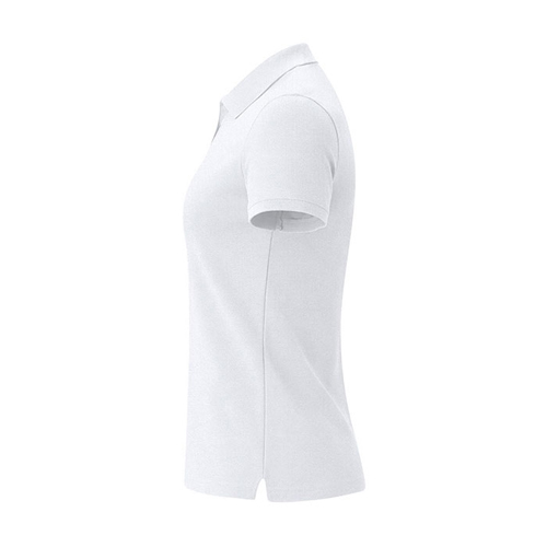 Polo donna bianca CHARLES - dettaglio
