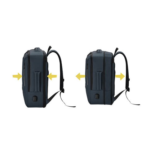 Zaino porta pc espandibile JAVELIN - dettaglio