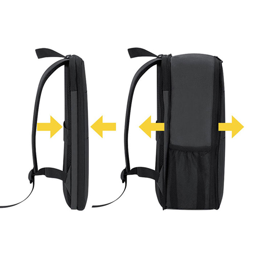 Zaino porta pc espandibile ORACLE - dettaglio