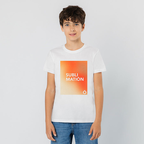 T-Shirt bambino per stampe sublimatiche KRUSLY - dettaglio
