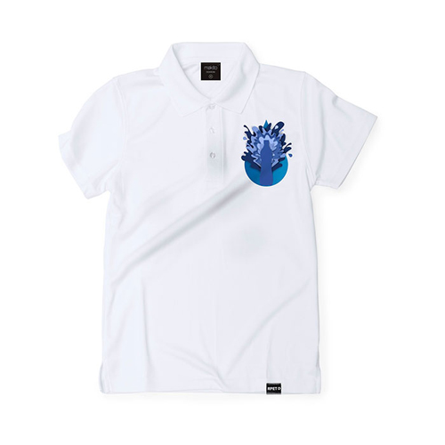 Polo da uomo traspirante DEKROM - dettaglio