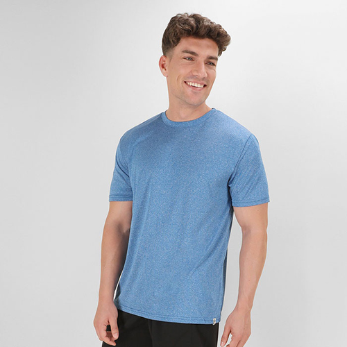 T-Shirt traspirante effetto melange RITS - dettaglio