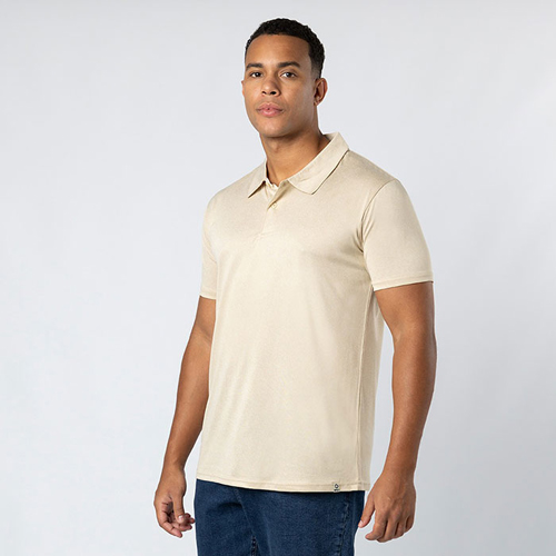 Polo uomo melange TROKY - dettaglio
