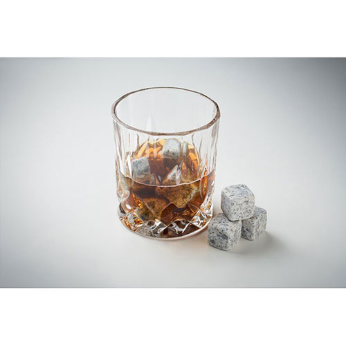 Set da regalo con 9 cubetti ghiaccio in pietra ABERDEEN - dettaglio
