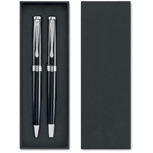 Set di penna a sfera e roller LYON SET - dettaglio