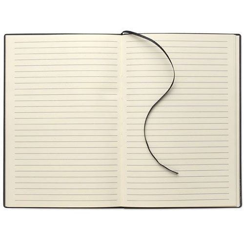 Quaderno con copertina in similpelle TREZE - dettaglio