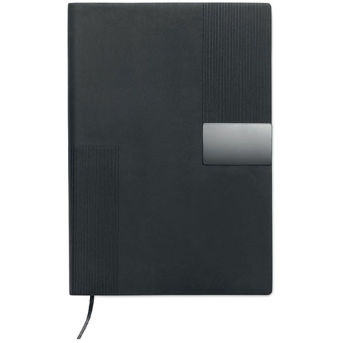 Quaderno con copertina in similpelle TREZE - dettaglio