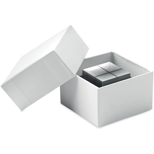 Trofeo in vetro a forma di cubo KUBEWARD - dettaglio