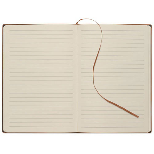 Notebook con copertina in similpelle TINTRAY - dettaglio