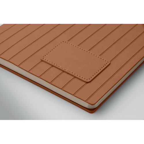 Notebook con copertina in similpelle TINTRAY - dettaglio