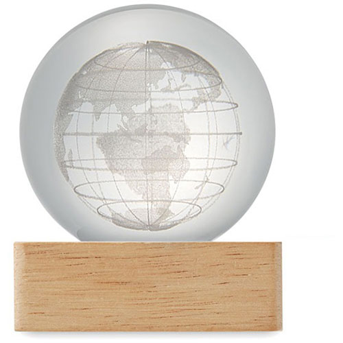 Globo di vetro luminoso GLOBE LIGHT - dettaglio