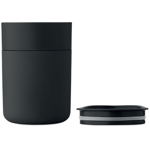 Bicchere con coperchio e protezione isolante GOBLET - dettaglio