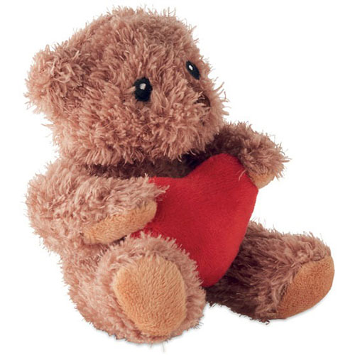 Orsetto di peluche con cuore CUDDLE - dettaglio