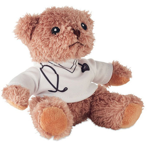 Orsacchiotto peluche dottore DOC - dettaglio