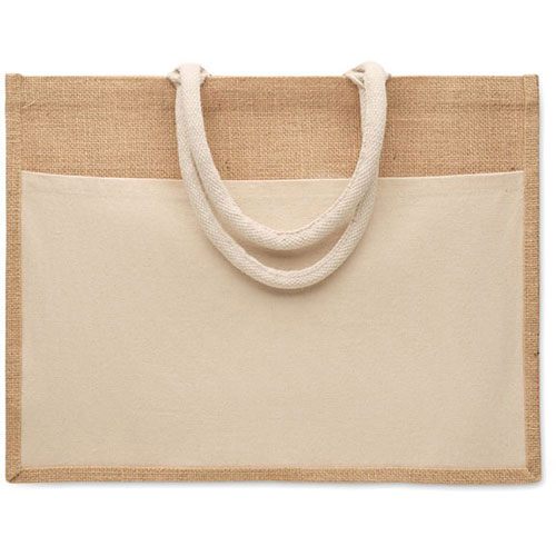 Shopper in juta BAGA - dettaglio