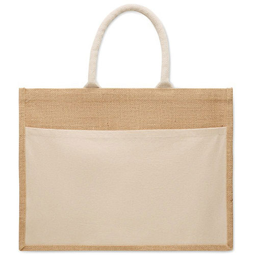 Shopper in juta BAGA - dettaglio