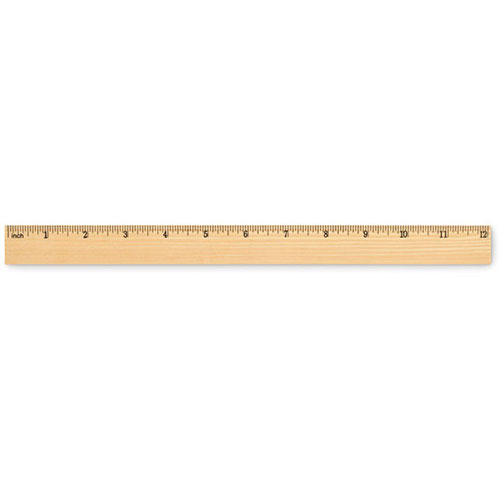 Righello in legno (30 cm) RULER30 - dettaglio